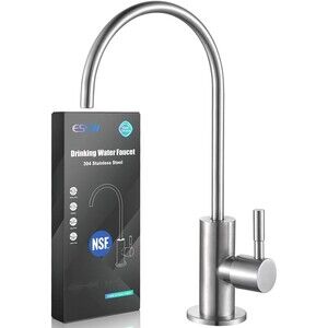 Drinking Water Faucet Lead-Free Water Filter Faucet Non-Air Gap, SUS304 Brushed